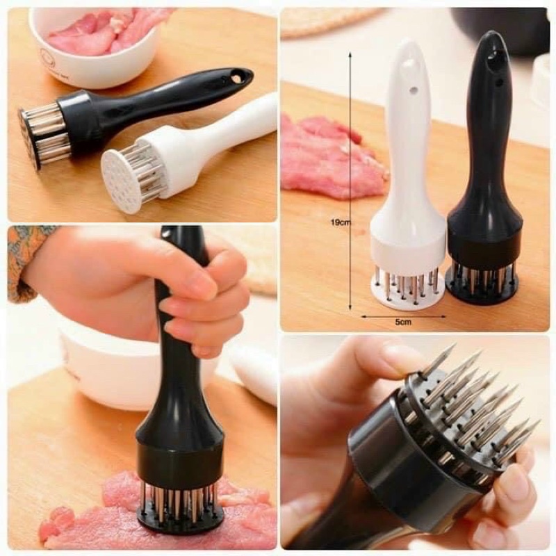 Dụng cụ làm mềm thịt, cây xăm  thịt