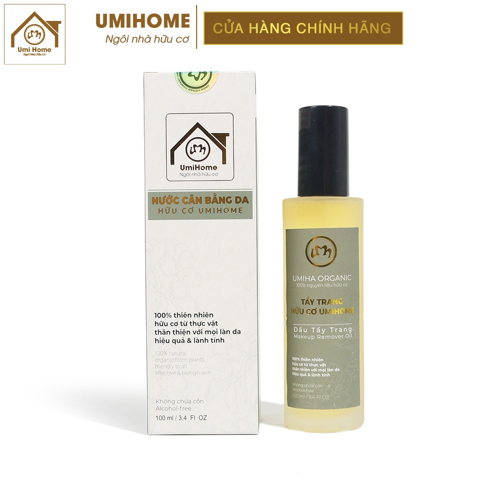 Dầu tẩy trang UMIHOME Cleansing Oil 50/100ml làm sạch dưỡng ẩm da chuyên sâu