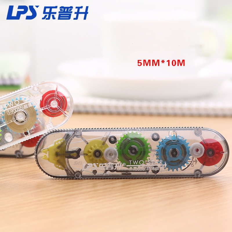 Bút xóa kéo hai đầu màu vàng trắng 5mm*10m