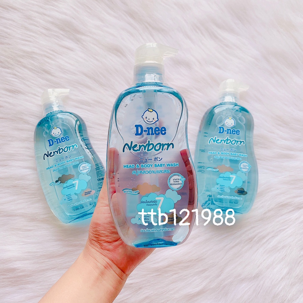 Sữa Tắm Toàn Thân Dnee Dành Cho Bé Thái Lan - 380ml