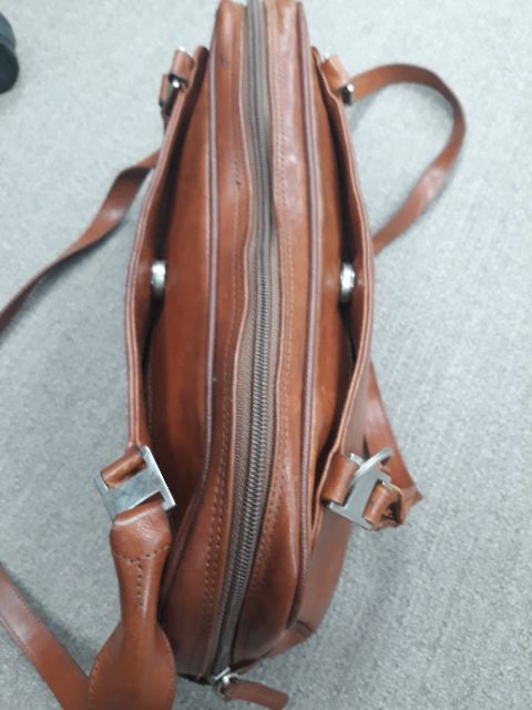 Thanh lý túi da mộc, 2hand, màu nâu vintage