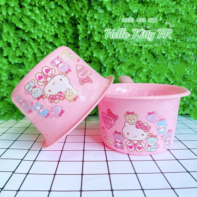 Ca nhựa múc nước Hello Kitty