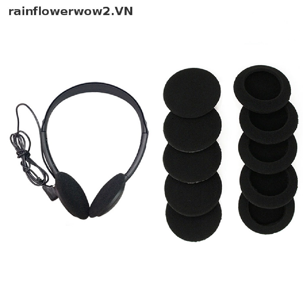 Đệm Xốp Bọc Đầu Tai Nghe Thay Thế 35MM 40MM 45MM 50MM 55MM 60MM 65MM