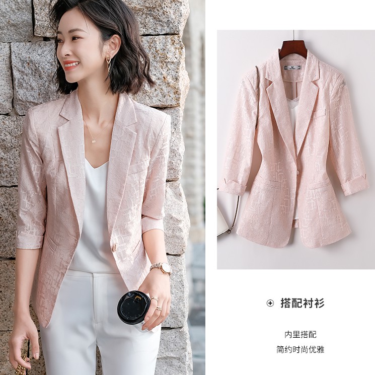 Áo Khoác Nữ Tay Lửng Phối Ren Thời Trang Size M-3Xl | BigBuy360 - bigbuy360.vn