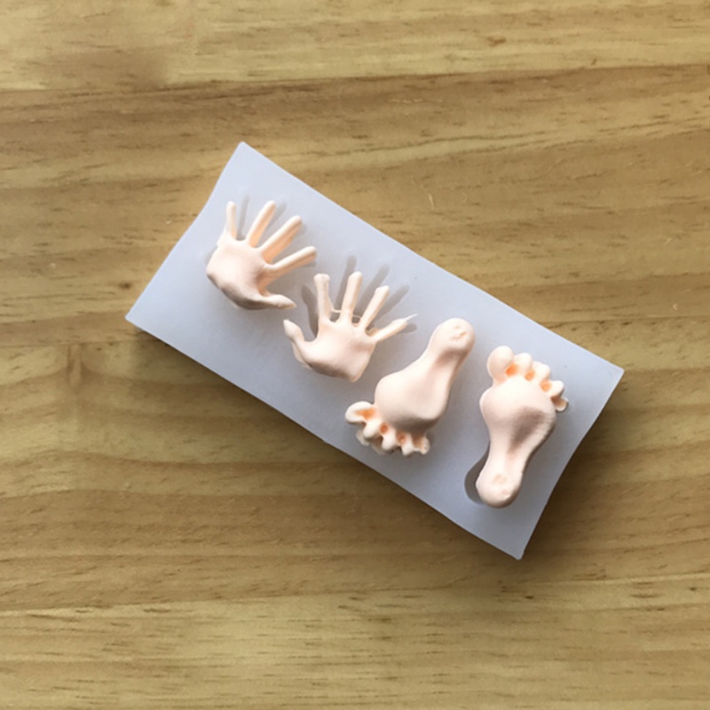 Khuôn Silicone Làm Bánh Tạo Hình Cơ Thể Em Bé Độc Đáo