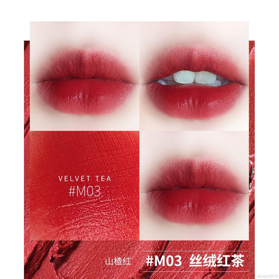 [Hàng mới về] Son môi lì chống thấm nước chất nhung mềm mịn không dính cốc | BigBuy360 - bigbuy360.vn