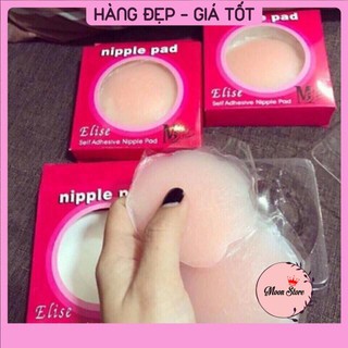 Hộp 2 Miếng Dán Ngực, Dán ti Silicon hộp hồng siêu chắc