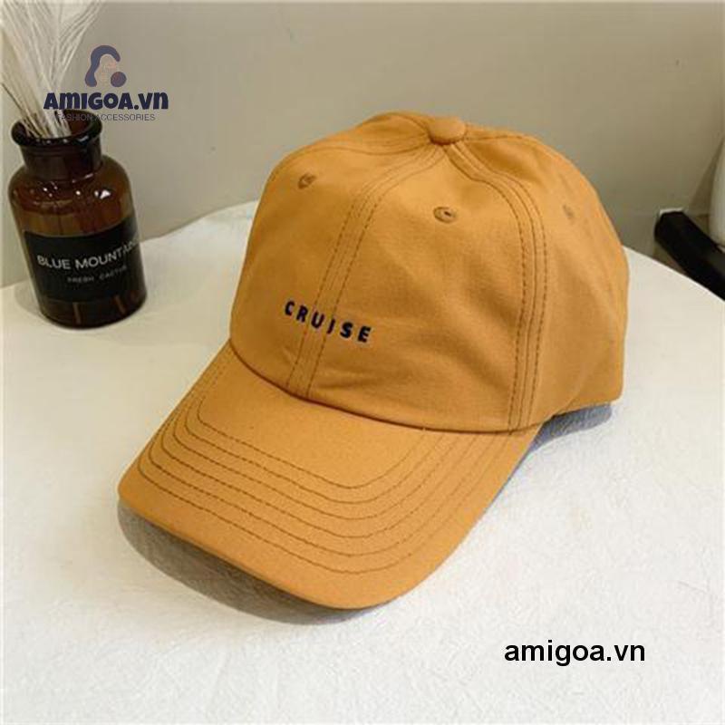 ✨✨Mũ Lưỡi Trai Dành Cho Nam Và Nữ Vải Cotton Thêu Chữ Thời Trang