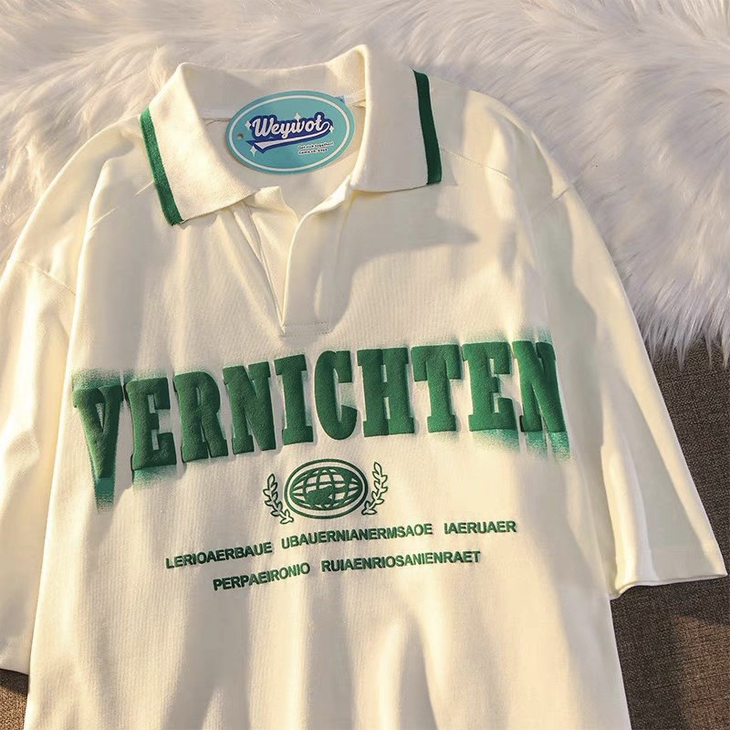 Áo POLO TEN Nam Nữ Cotton Phong Cách Ulzzang - Tuni Store
