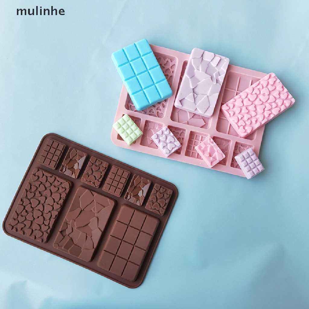 Khuôn Silicone Làm Gạch Lát Bánh Không Dính