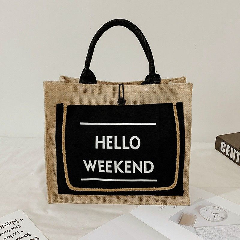 Túi Cói Đi Biển - Túi Đi Du Lịch HELLO WEEKEND Hottrend