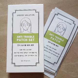 Hộp Dán Mụn Missha Speedy Solution Trouble Patch Set