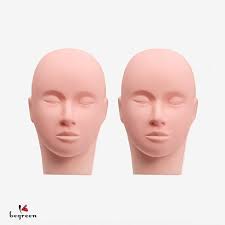Đầu manocanh MDC LASHES mềm học masage, nối mí, b huyệt, phun xăm