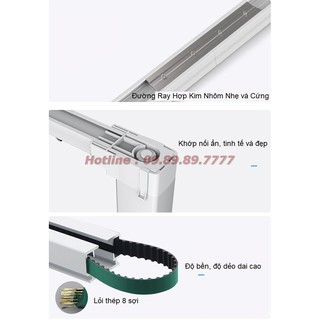 Ray đôi - Remote rèm cửa