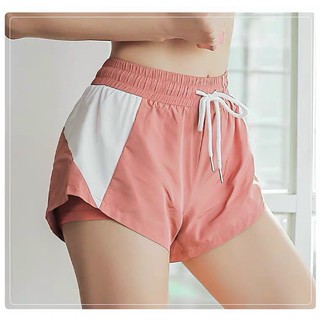 Quần đùi nữ vải dù 2 lớp lưng thun co giãn thích hợp tập gym chơi thể thao mặc ở nhà