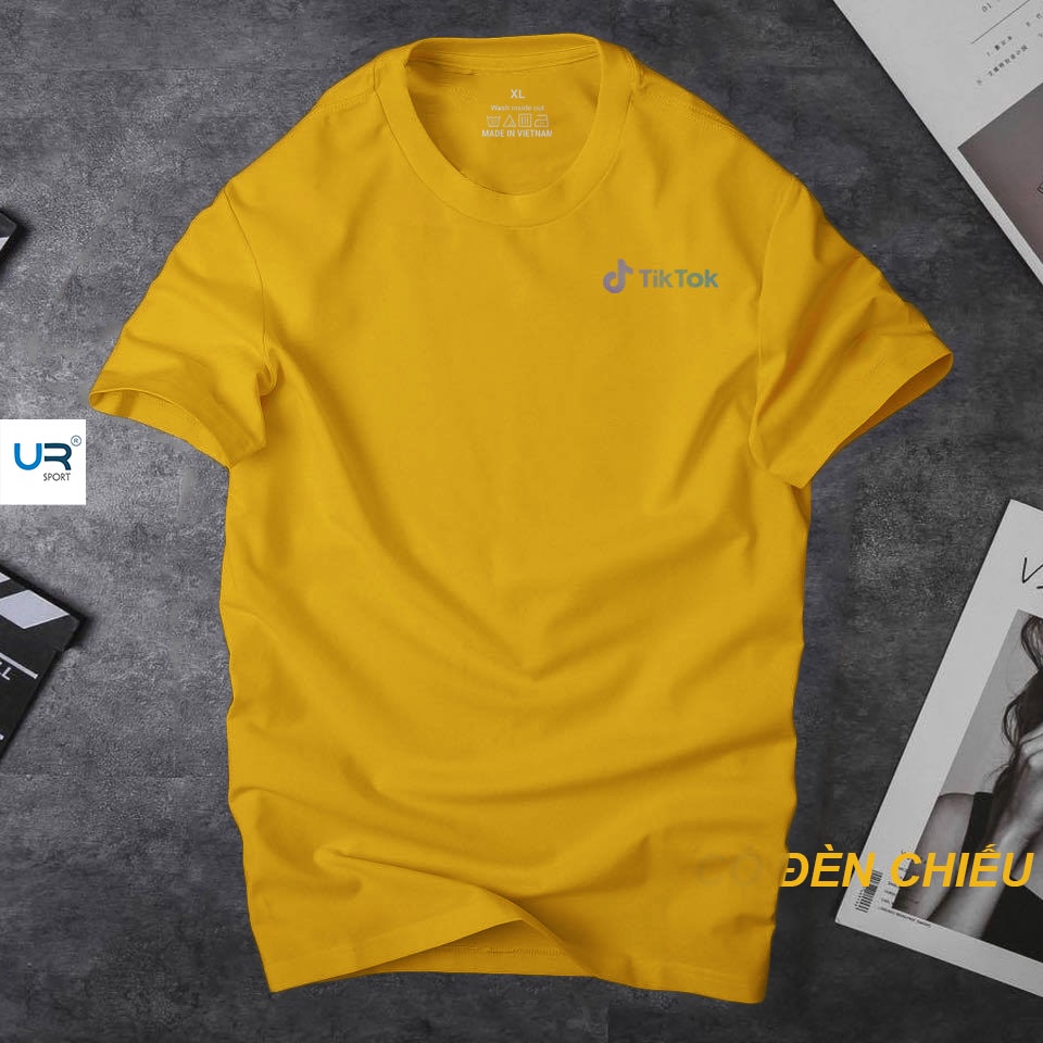 Áo phông nam cổ tròn tiktok phản quang 7 màu phong cách năng động , vải Cotton co giãn,dày dặn | Ur sport