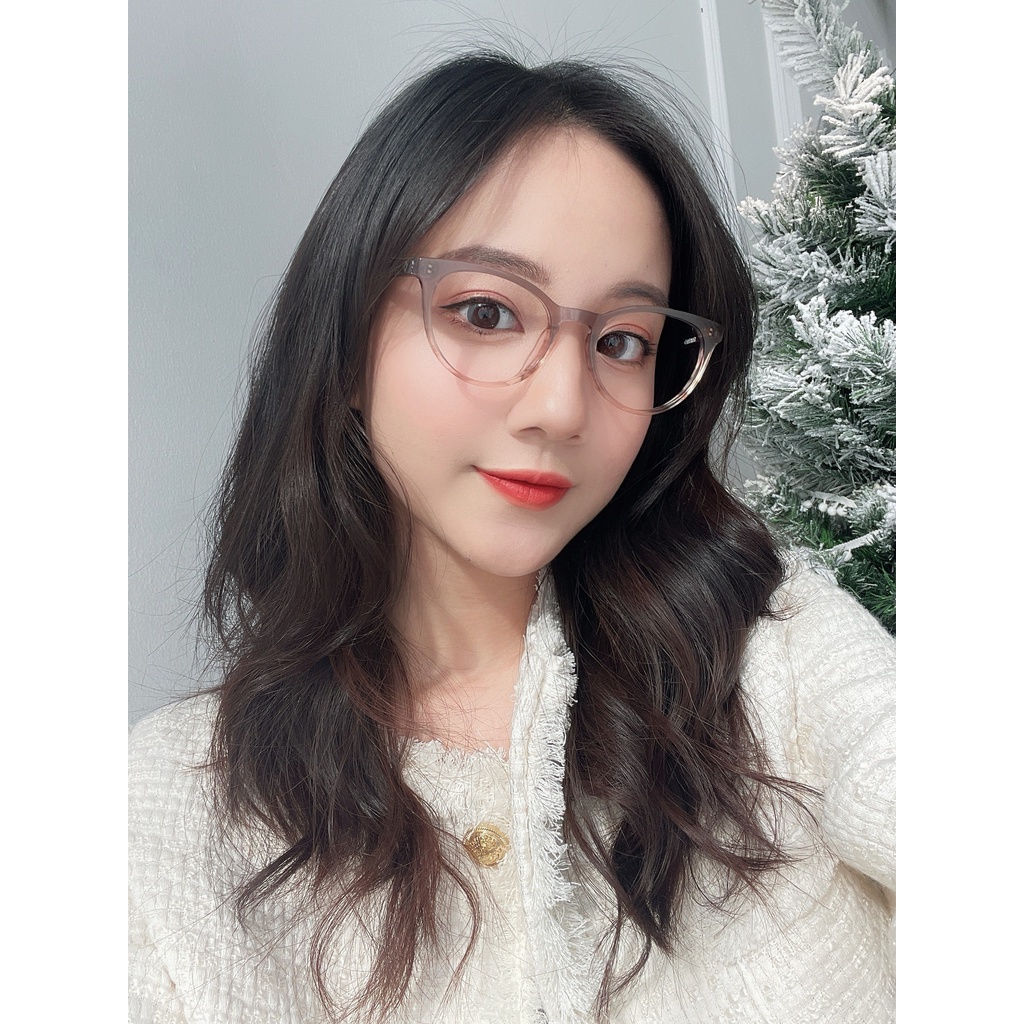 Gọng kính nữ cao cấp FARELLO Woodland mắt mèo Acetate thiết kế tinh tế màu sắc thời trang