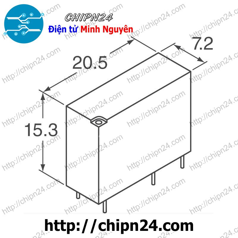 [1 CON] Relay Omron G5NB-1A-E- (5VDC 12VDC 24VDC) 5A - [Chọn Loại]