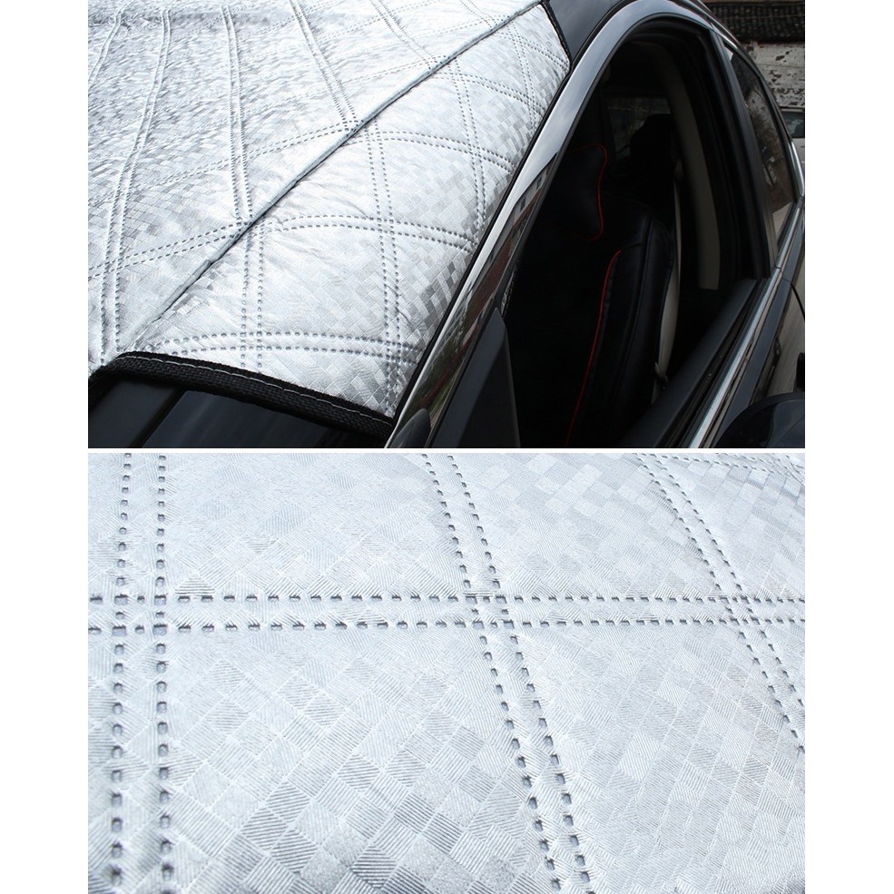 Bạt phủ kính lái Vinfast fadil lux a2.0 sa2.0 vf e34 ô tô cách nhiệt 4 lớp tráng bạc chống nắng