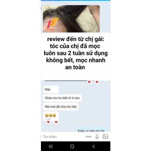 Dầu Gội Và Serum hỗ trợ người hói và mọc tóc