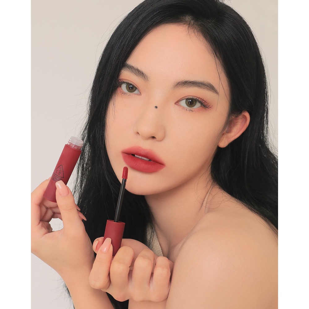 Son kem 3CE blurring liquid lip #BEARBERRY #màuhồngnâu #màumận | BigBuy360 - bigbuy360.vn