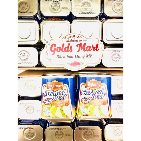 THỊT BÒ HỘP HẦM MỀM Highway Corned Beef 340G