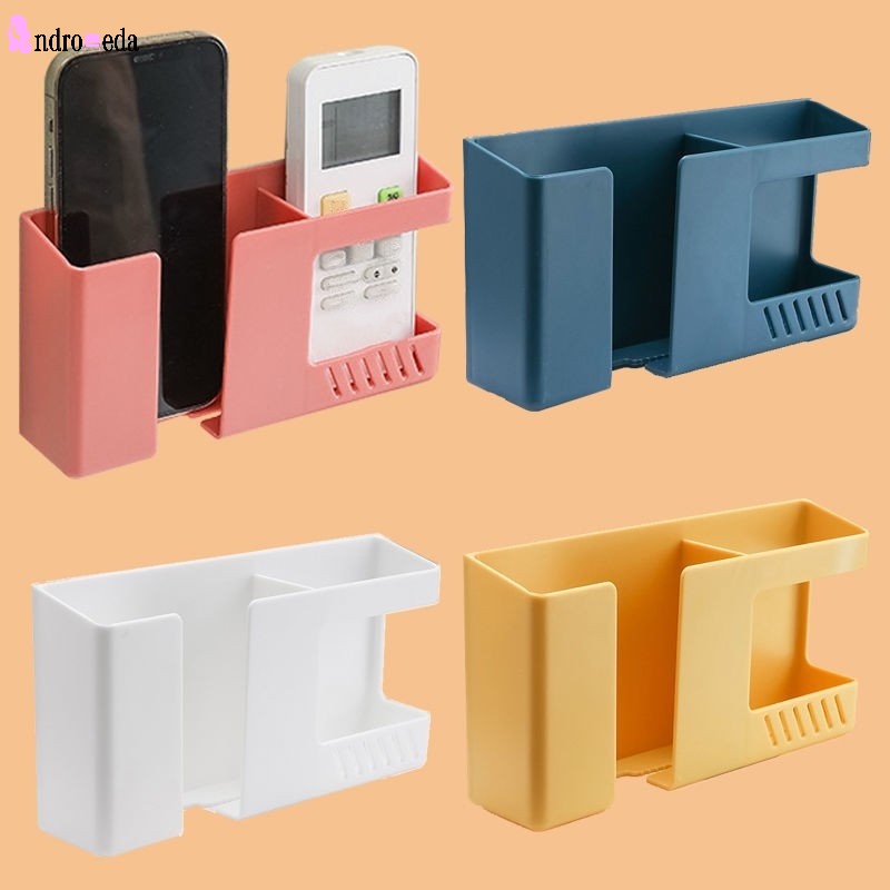 1 Hộp Đựng Điều Khiển Từ Xa Gắn Tường Hai Lớp Cứng Sắp Xếp Gọn Gàng Cho Nhà Ở/Văn Phòng