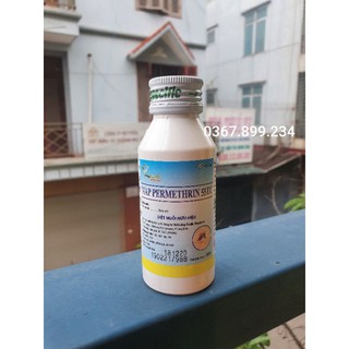 Thuốc diệt muỗi permethrin 55ec chai 100ml