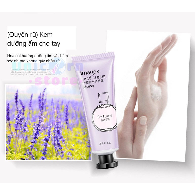 Kem Dưỡng Da Tay Images Hương Nước Hoa Cao Cấp Chống Khô 30g