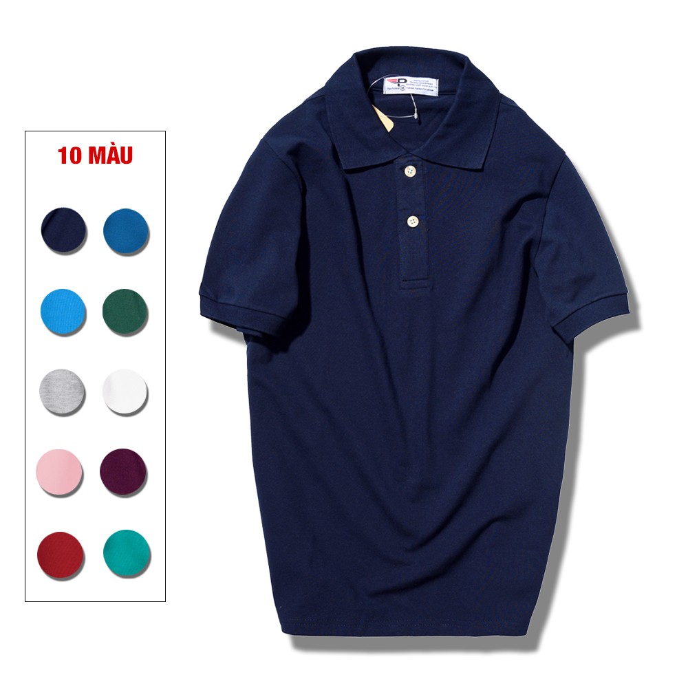 Áo thun nam polo cao cấp Pigofashion Zab19 Xanh đen | BigBuy360 - bigbuy360.vn