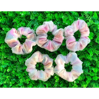 [Siêu rẻ] SCRUNCHIES phản quang cầu vồng