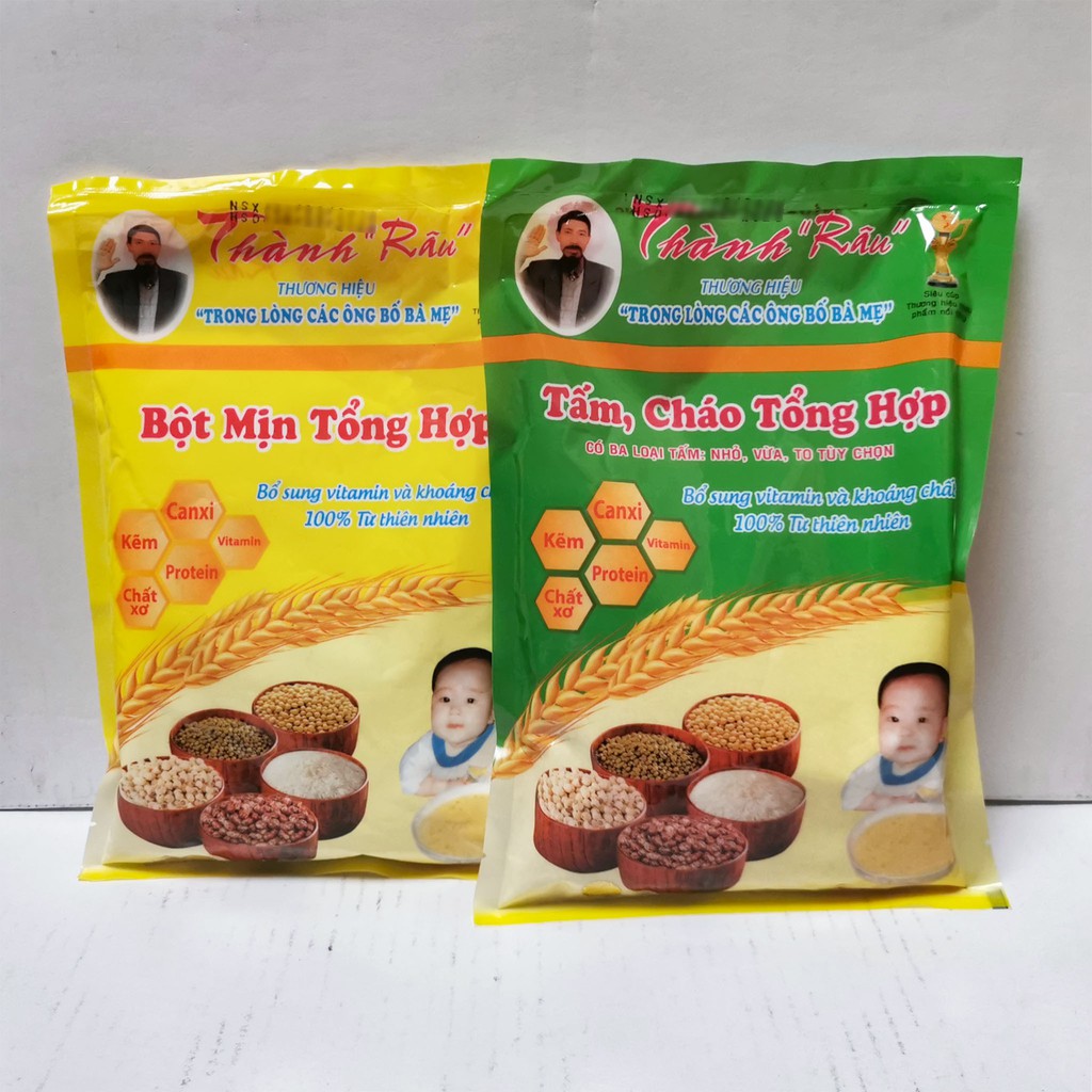  BỘT MỊN/ TẤM, CHÁO TỔNG HỢP THÀNH RÂU 500G