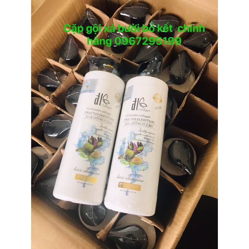 Cặp dầu gội xả bưởi bồ kết  dầu gội thảo dược