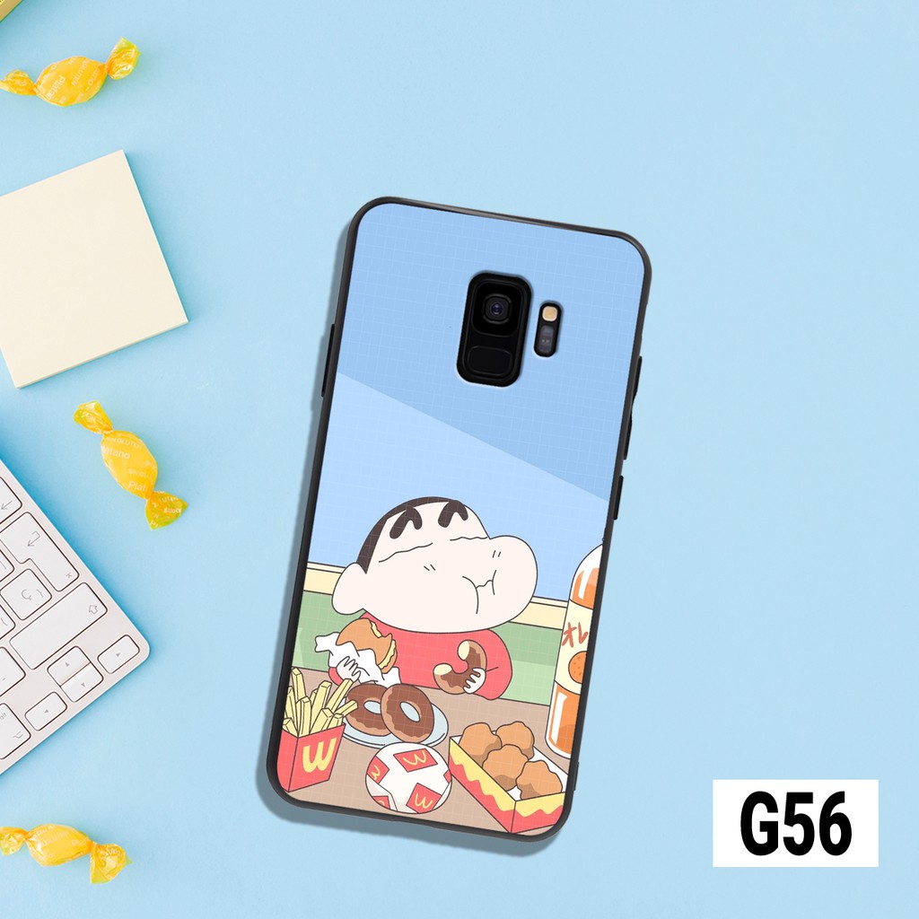 ỐP LƯNG SAMSUNG S9 - S9 PLUS IN HÌNH SHIN CẬU BÉ BÚT CHÌ