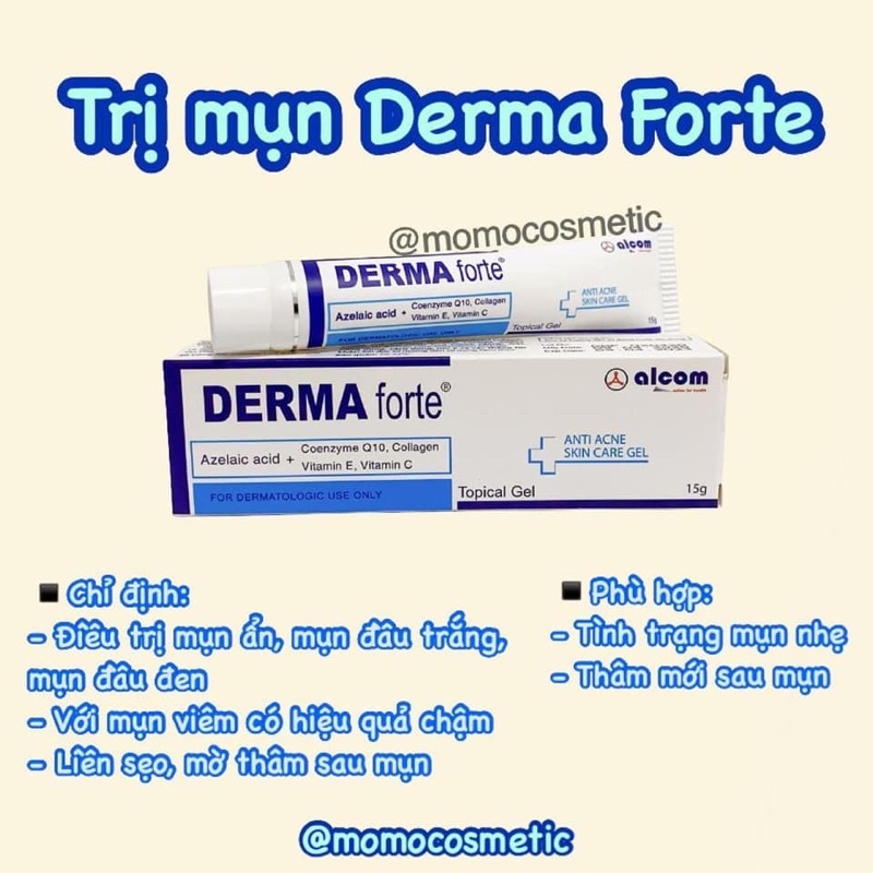 Kem chấm mụn Derma Forte 15g