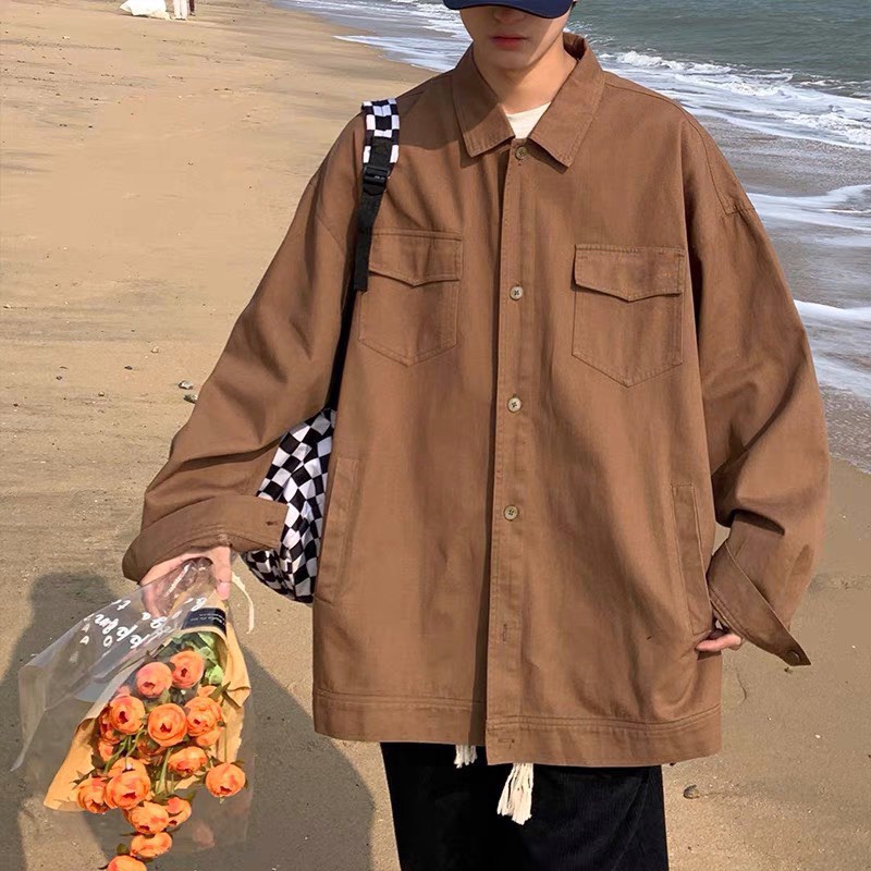 Áo Sơ Mi Tay Dài SON Form Rộng Phong Cách Ulzzang - Tuni store