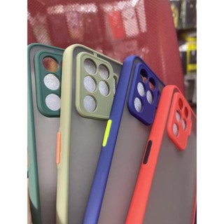 Ốp lưng oppo A94 viền dẻo màu lưng nhám bảo vệ camera