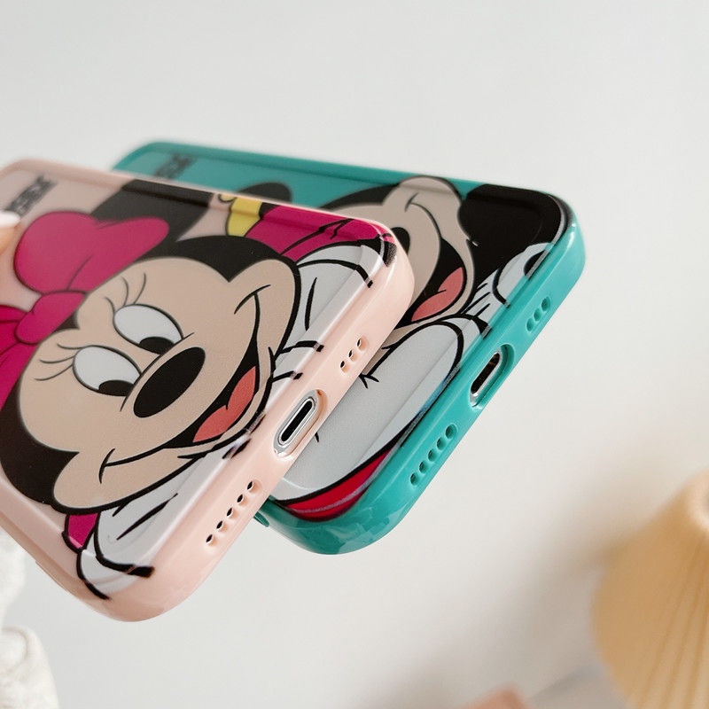 Ốp Điện Thoại Họa Tiết Chuột Hoạt Hình Cho IPhone 7 8 Plus 12 13 11 Pro Max X Xs Max Xr Ltsx