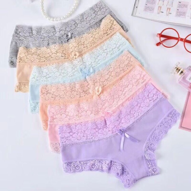 QUẦN COTTON VIỀN REN ĐẸP XINH | BigBuy360 - bigbuy360.vn