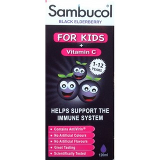 Vitamin tăng cường sức đề kháng Sambucol UK 120ml