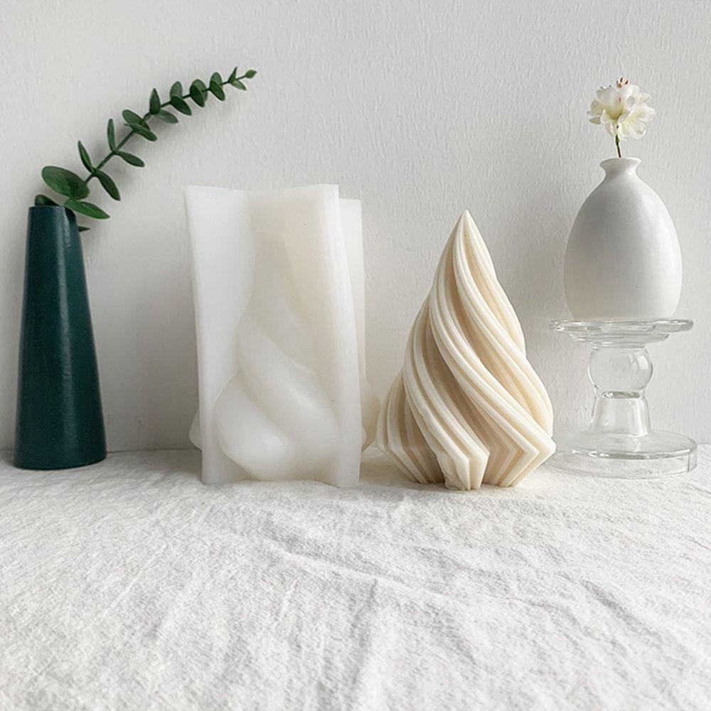 YIYU Khuôn Silicone Tạo Hình Làm Xà Phòng Hình Nón Cỡ Lớn Dễ Sử Dụng