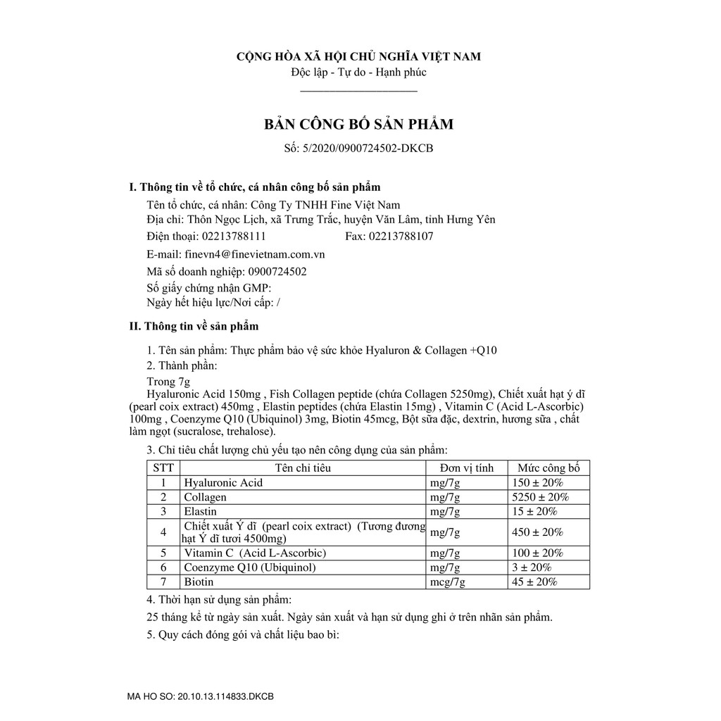 FINE JAPAN Hyaluron & Collagen +Q10, hỗ trợ chống oxy hóa, hạn chế lão hóa da, giúp mịn da 196g | BigBuy360 - bigbuy360.vn