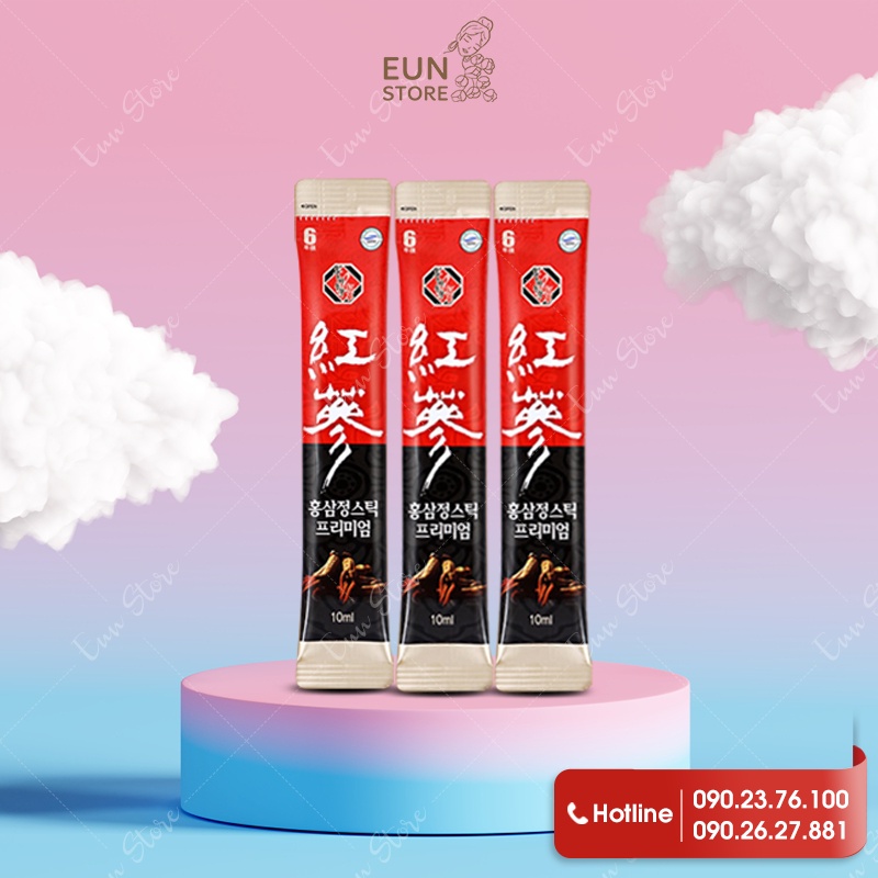 Hồng Sâm 6 Năm KOREAN RED GINSENG EXTRACT STICK PREMIUM