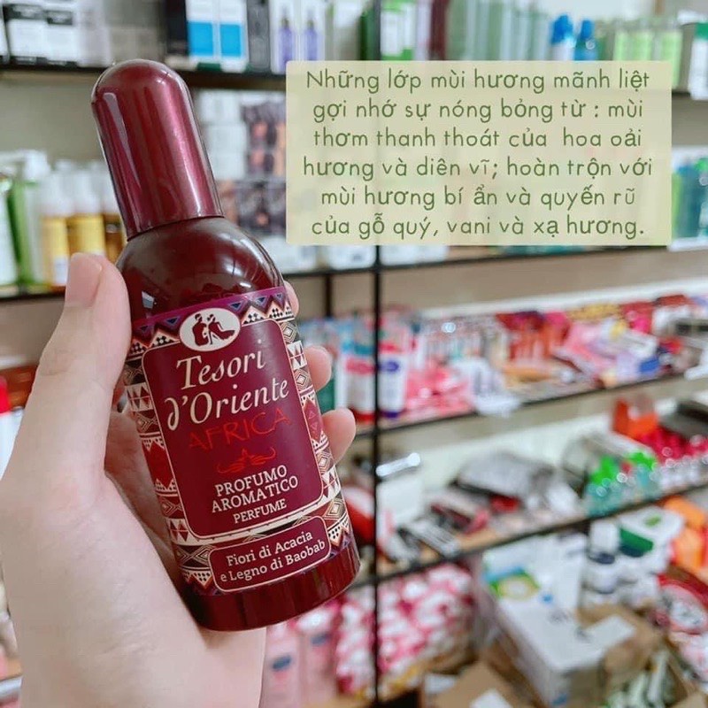 [HOT] Xịt Thơm Toàn Thân Body Dưỡng Ẩm Cơ Thể Tesori d'Oriente Hoa sen 100ml | BigBuy360 - bigbuy360.vn