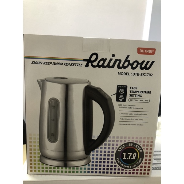 Ấm siêu tốc Rainbow DTB-SK1702 xuất châu âu