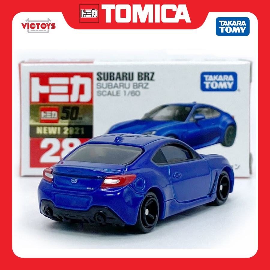Xe mô hình Tomica No.28 Subaru BRZ 175360 Fullbox Chính Hãng Takara Tomy - Victoys