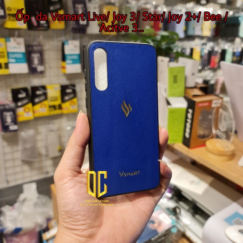 Vsmart - Ốp lưng da Vsmart Live, Joy 3, Active 3