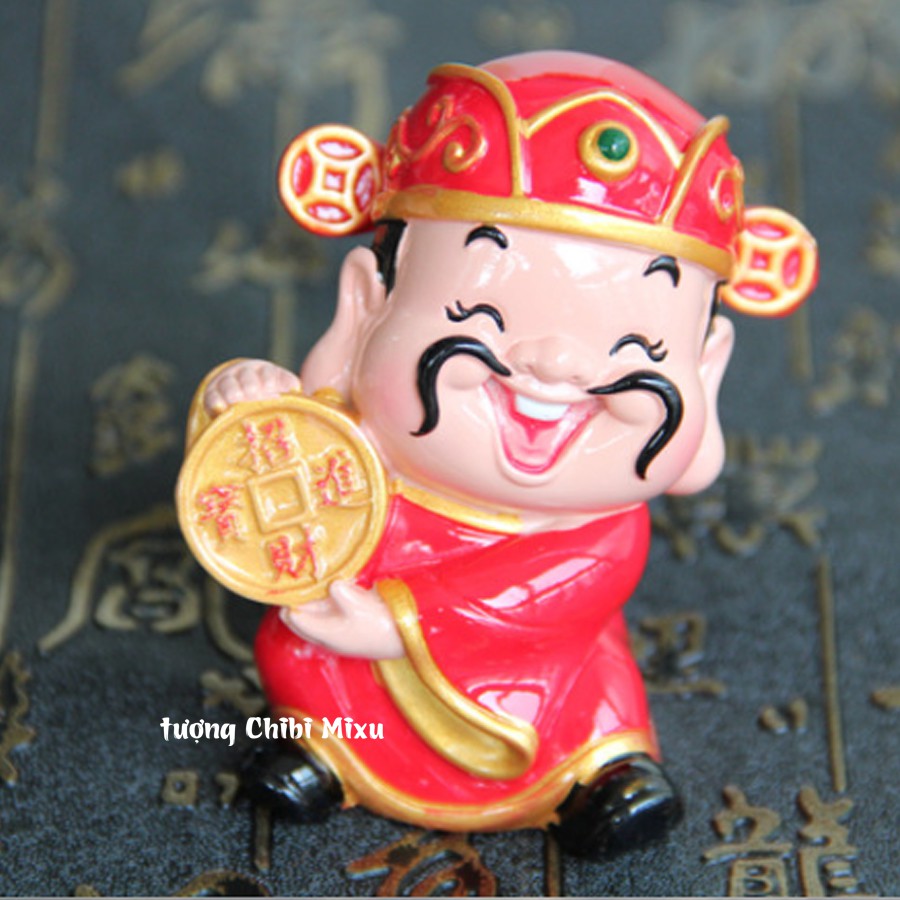 TƯỢNG CHIBI THẦN TÀI 6CM MAY MẮN | BigBuy360 - bigbuy360.vn
