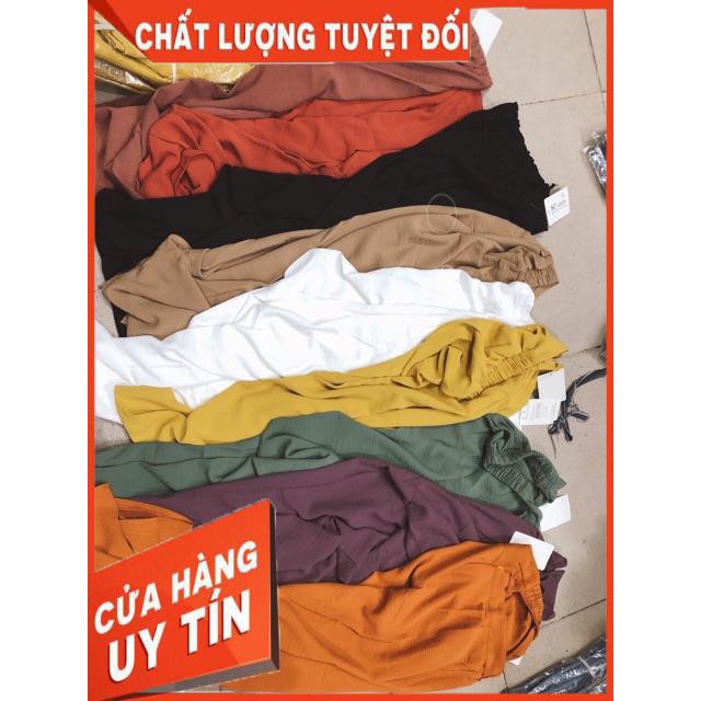 Quần cullotes ống rộng 1 nút chất đũi lụa cao cấp ko nhăn ko nhàu- hình thật 100% khách yên tâm mua nhé