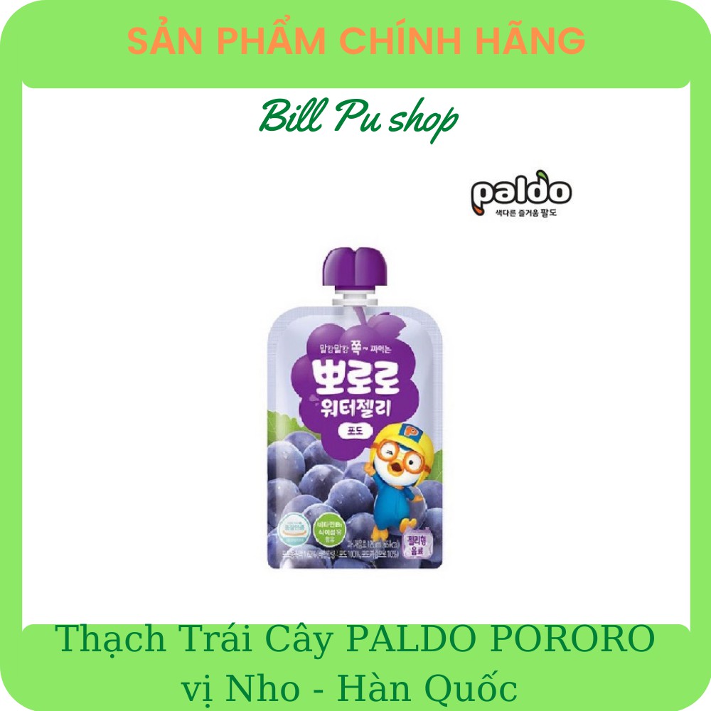 Thạch Trái Cây PALDO PORORO 120ml đủ vị cho bé - HÀN QUỐC | BigBuy360 - bigbuy360.vn